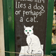 Sign in front of Shakespeare and Company